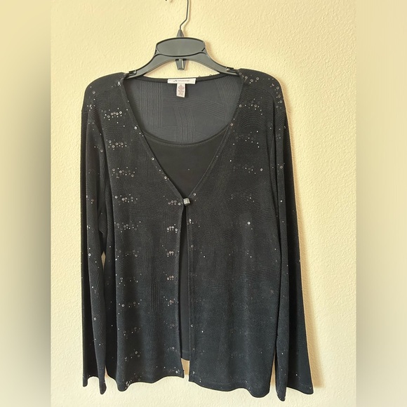 Women’s Holiday Blouse Tops XL size gorgeous & beautiful - Picture 4 of 6